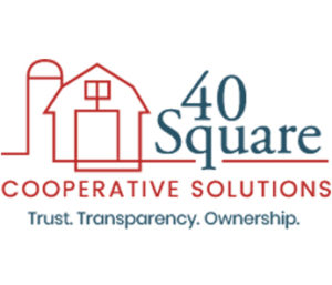 40 Square logo