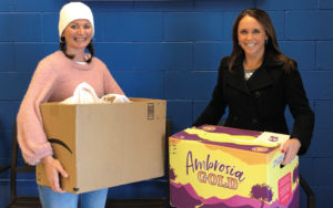 During the month of November, SouthPoint branches were drop-off sites for cash and non-perishable food donations