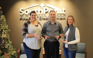 L-R: Marketing Analytics and Communications Specialist Anna Vangsness, Vice President of Marketing and Development Troy Diedrich and Digital Marketing and Web Specialist Kim Peterson.