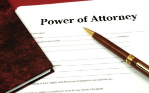 Power of Attorney form