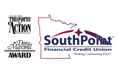 SouthPoint wins community service award and member service award.