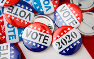 Political Fundraising Scams Vote Buttons