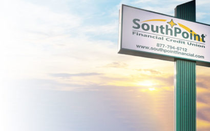 SouthPoint Financial Credit Union sign