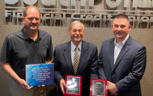 L-R: Matt Lux, Gordon Osmonson and Jay Gostonczik