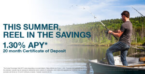 Reel in the savings 20 month certificate