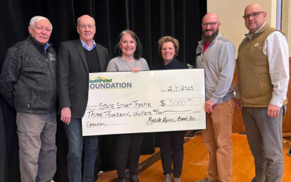 The SouthPoint Financial Credit Union Foundation recently awarded a $3,000 grant to State Street Theater.