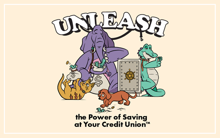 Unleash the Power of Saving at Your Credit Union, Youth Month, Zoo Animals