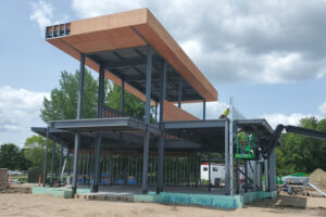 Buffalo Branch Exterior Construction
