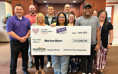 Love My Credit Union Tax Time Sweepstakes Winner